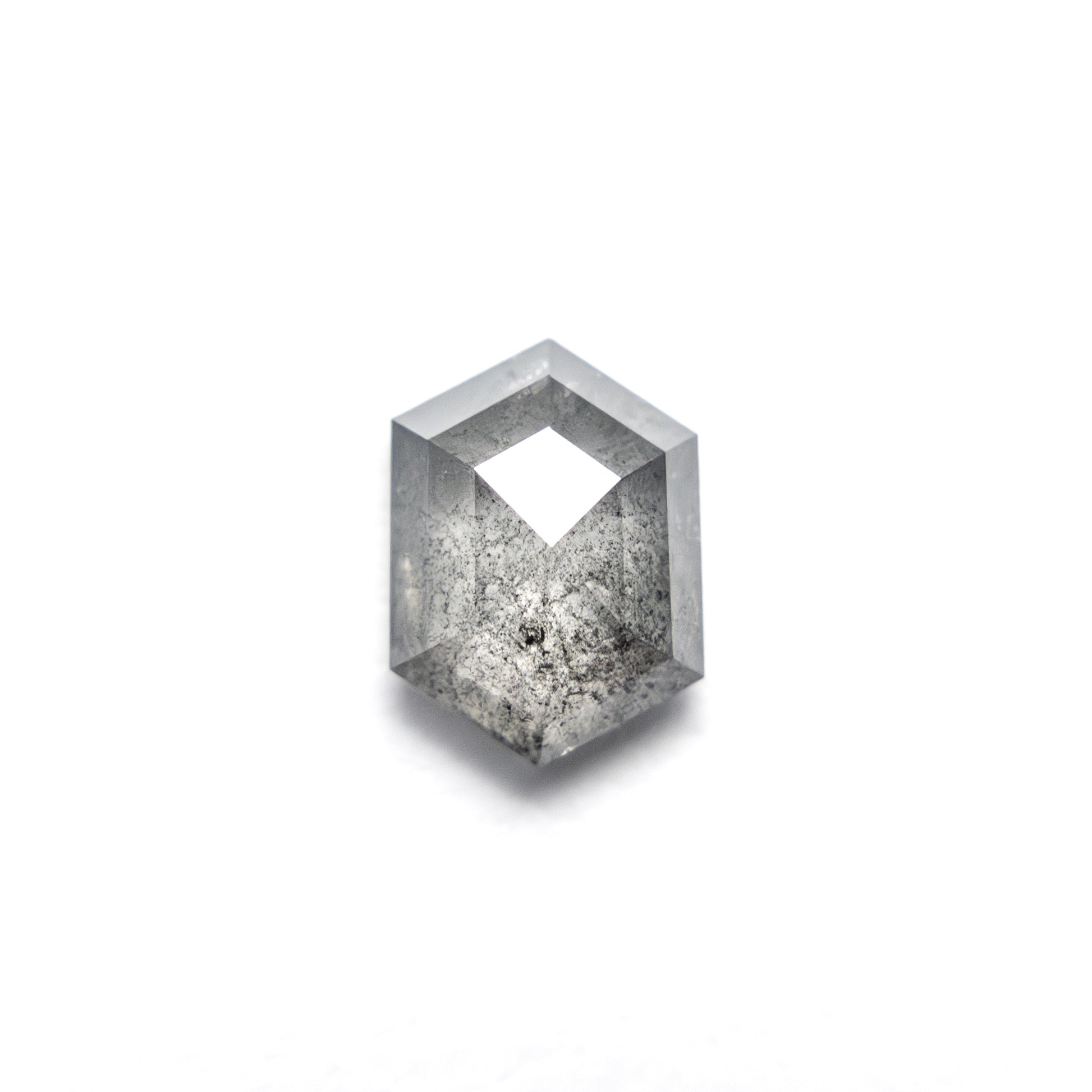 0.87ct 6.98x5.12x2.65mm ヘキサゴンローズカット 27539-11