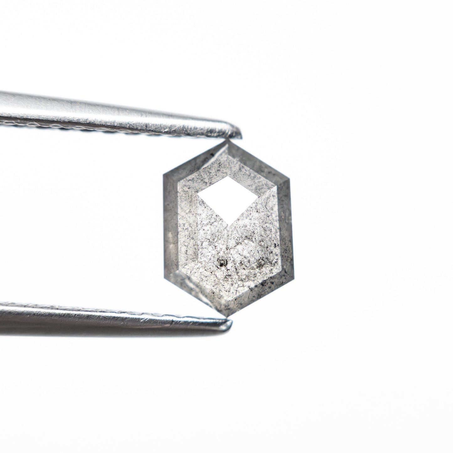 0.87ct 6.98x5.12x2.65mm ヘキサゴンローズカット 27539-11