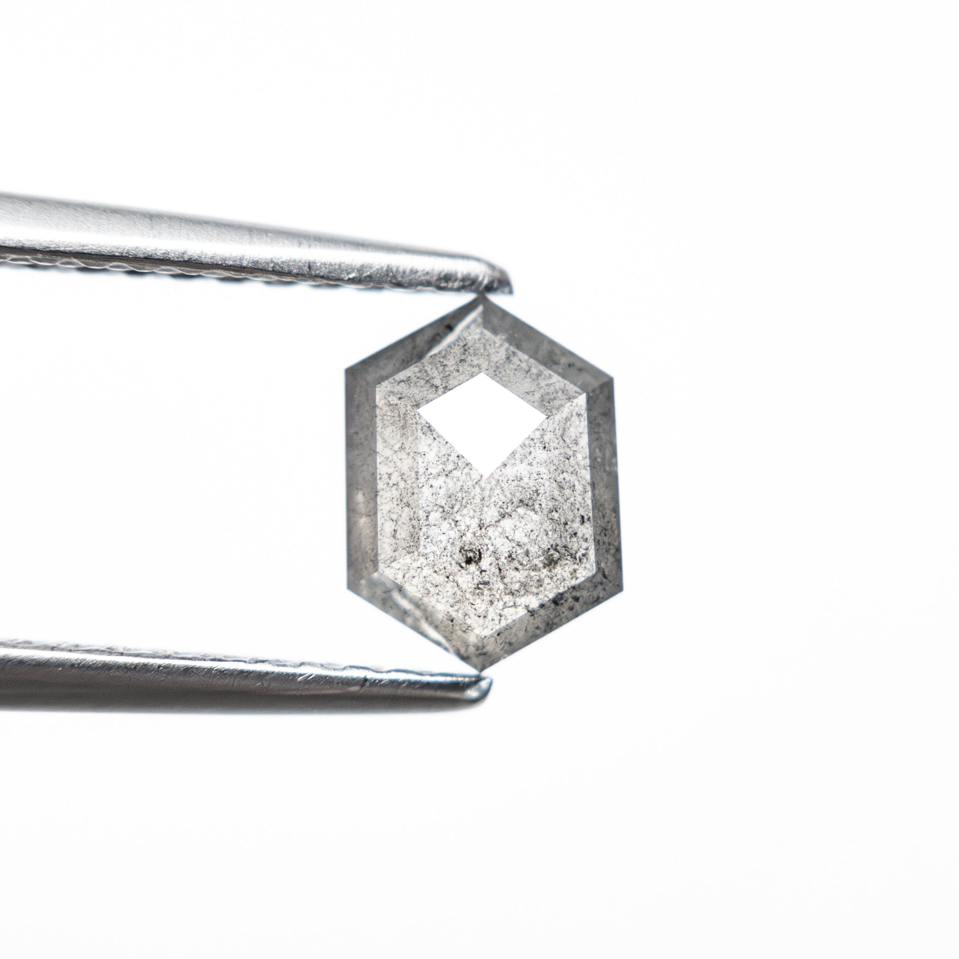 0.87ct 6.98x5.12x2.65mm ヘキサゴンローズカット 27539-11