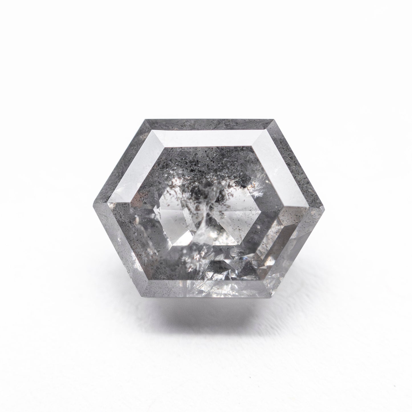 2.68カラット 9.15x7.08x4.75mm ヘキサゴン ローズカット 27539-20