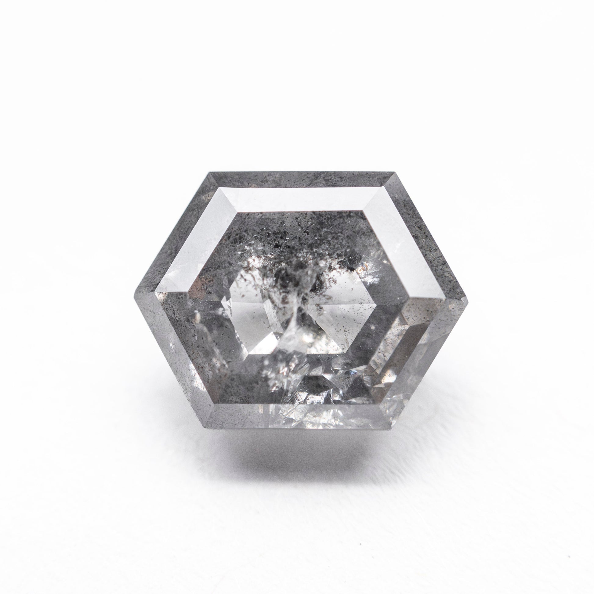 2.68カラット 9.15x7.08x4.75mm ヘキサゴン ローズカット 27539-20