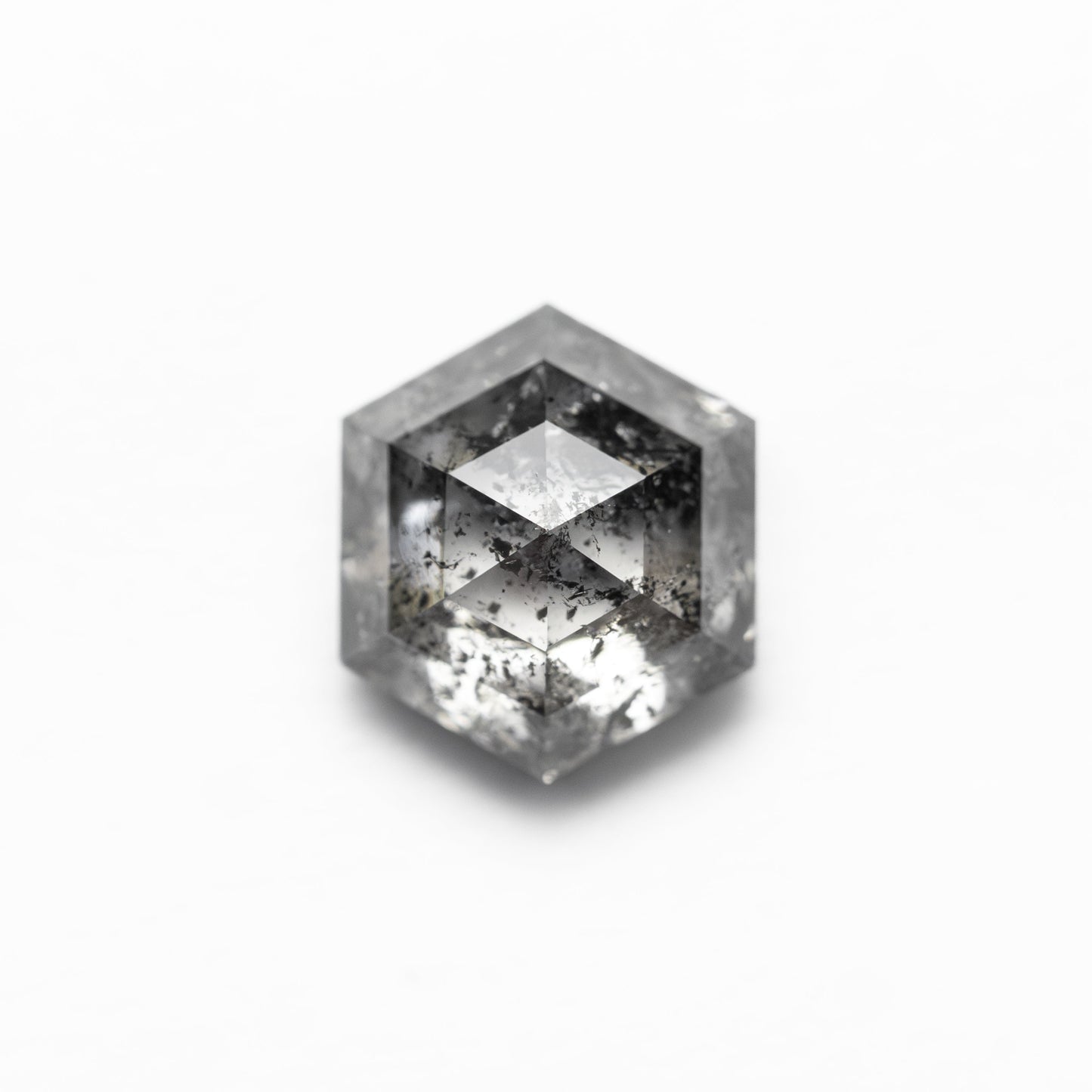 1.51ct 7.46x6.46x3.98mm ヘキサゴン ローズカット 27539-22