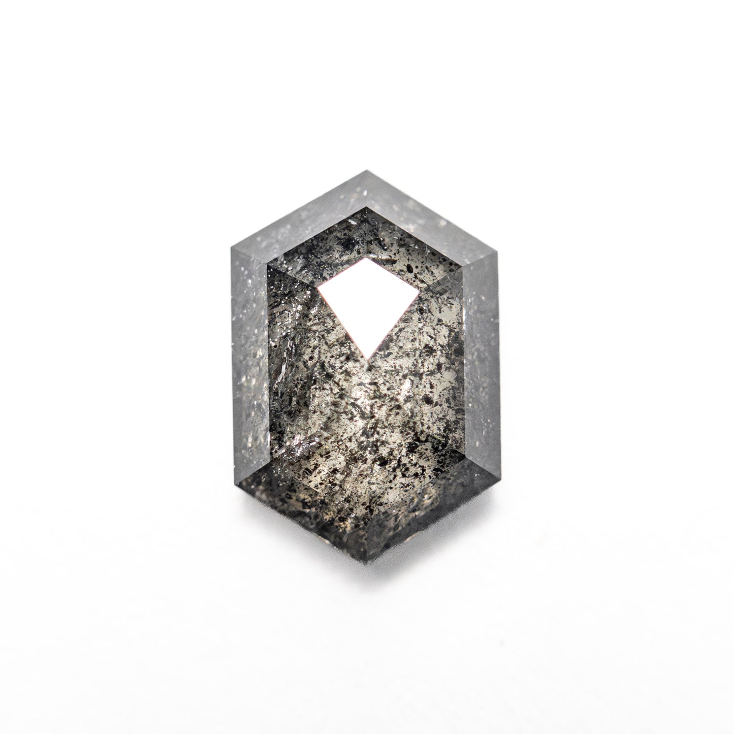 1.75ct 9.04x6.11x3.38mm ヘキサゴン ローズカット 27539-34