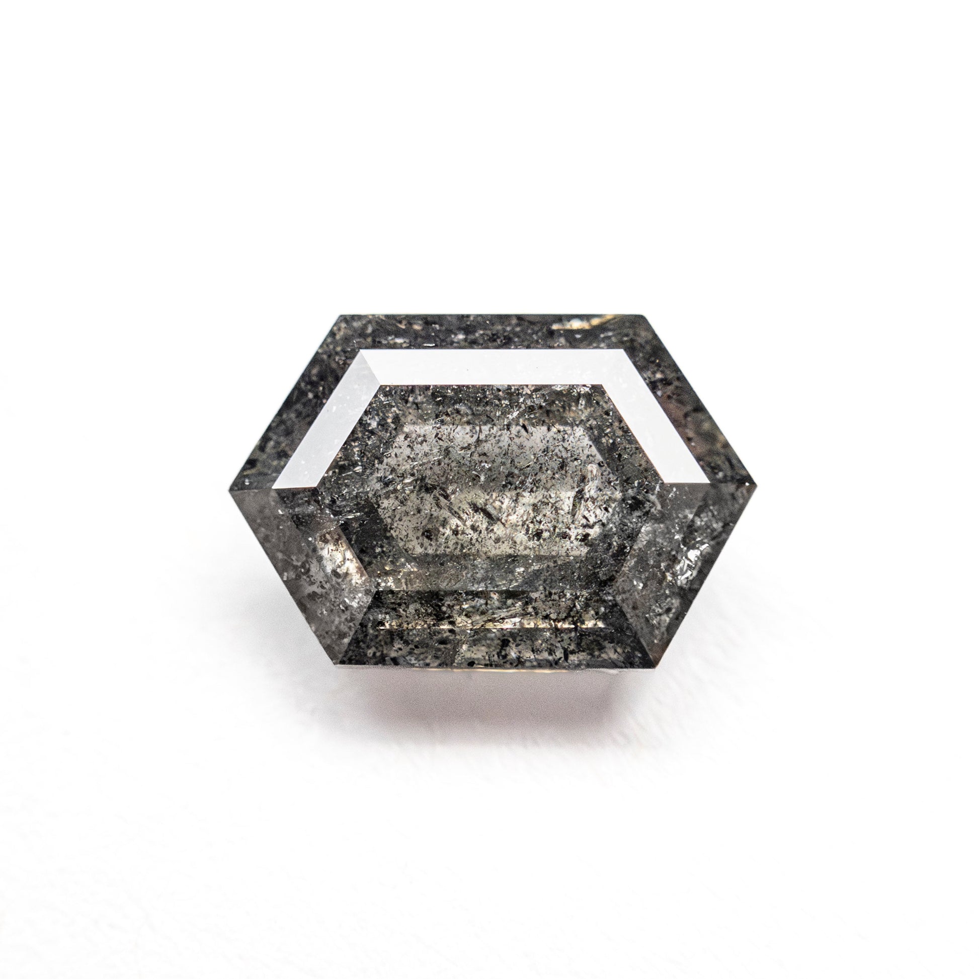 1.75ct 9.04x6.11x3.38mm ヘキサゴン ローズカット 27539-34