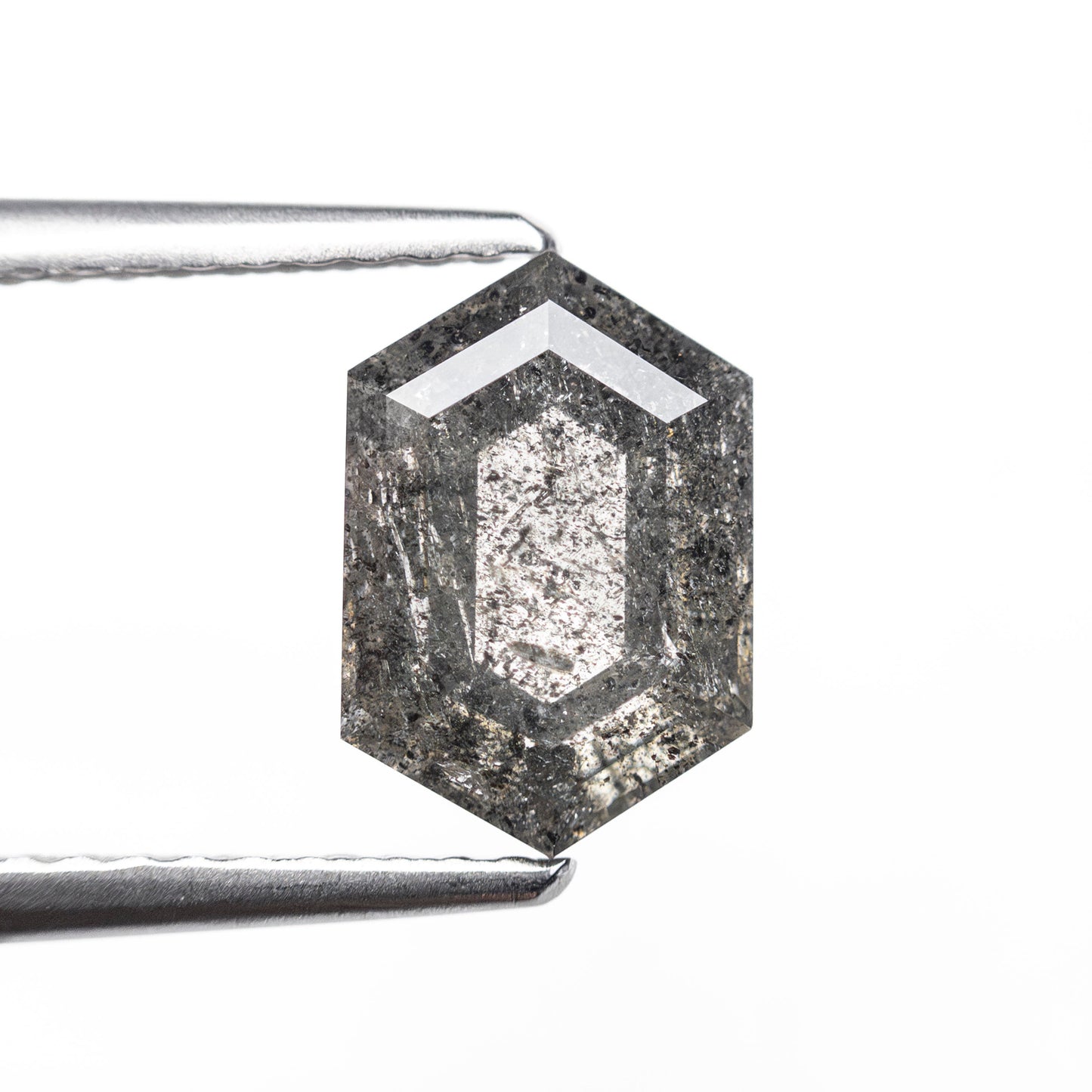 1.75ct 9.04x6.11x3.38mm ヘキサゴン ローズカット 27539-34