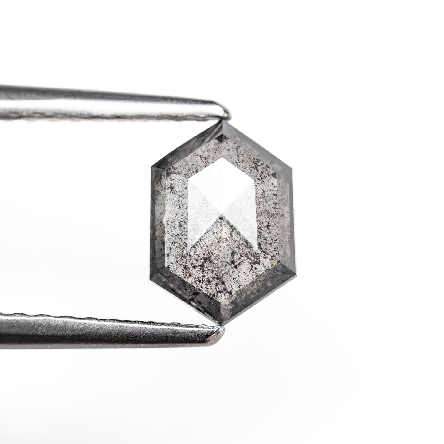 0.97ct 7.65x5.39x2.59mm ヘキサゴンローズカット 27539-37