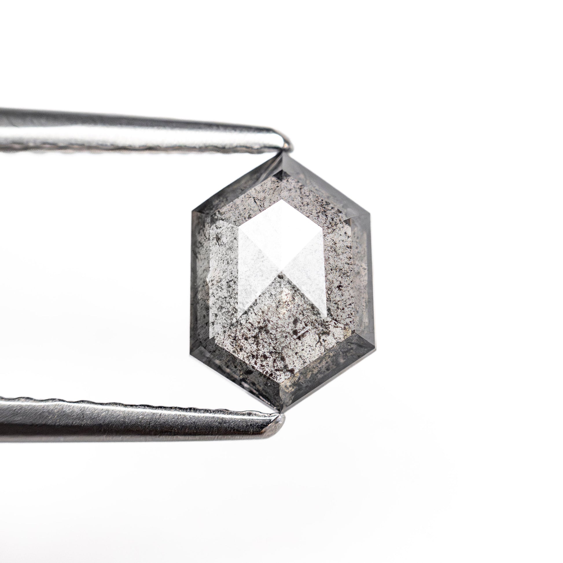 0.97ct 7.65x5.39x2.59mm ヘキサゴンローズカット 27539-37