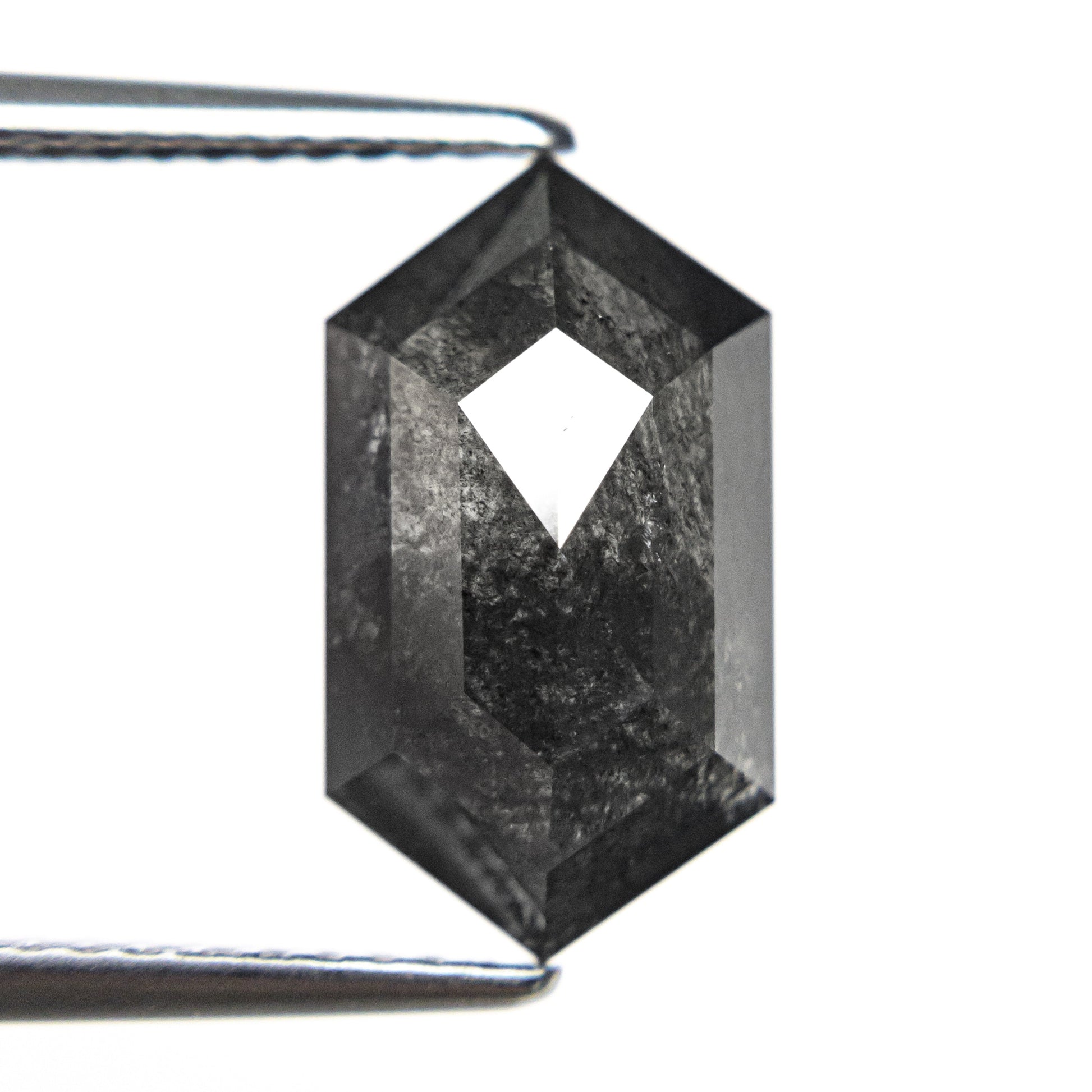 3.92ct 13.55x7.57x4.34mm ヘキサゴンローズカット 27549-03
