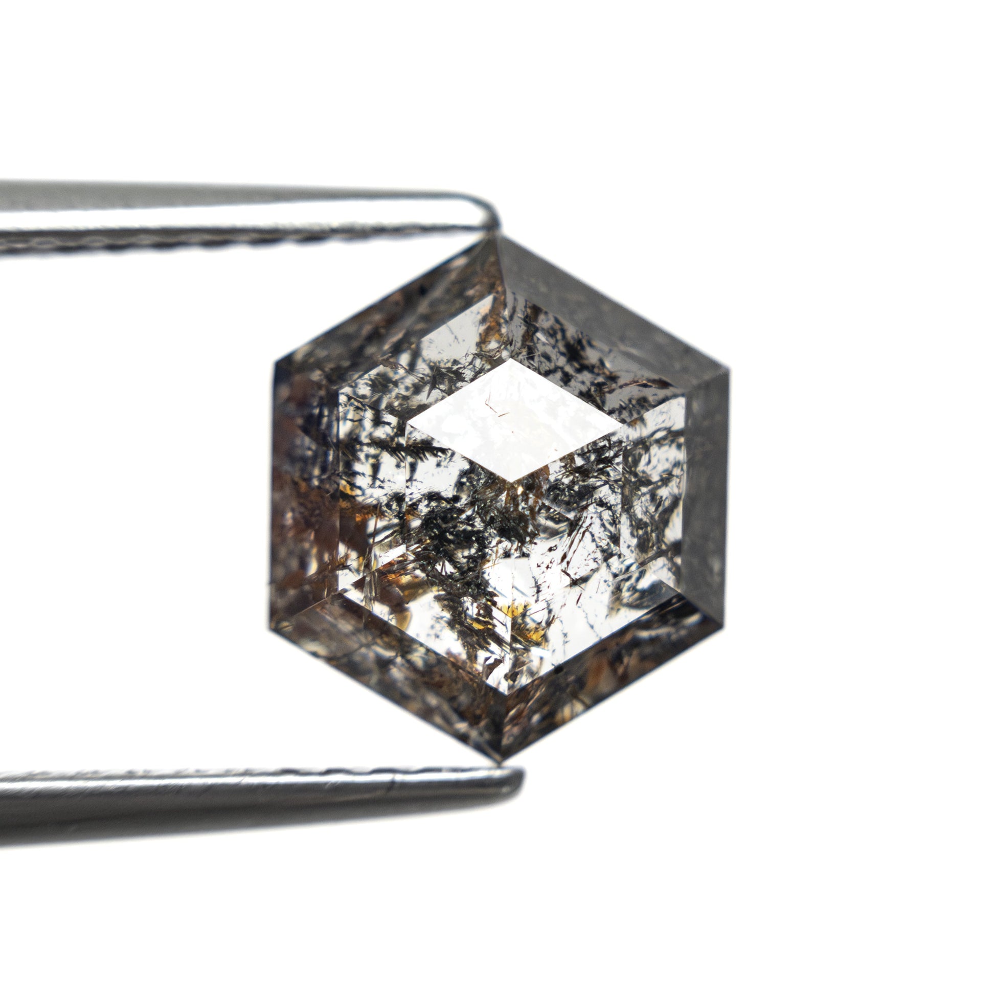 3.25カラット 9.54x8.38x4.54mm ヘキサゴンローズカット 27550-02