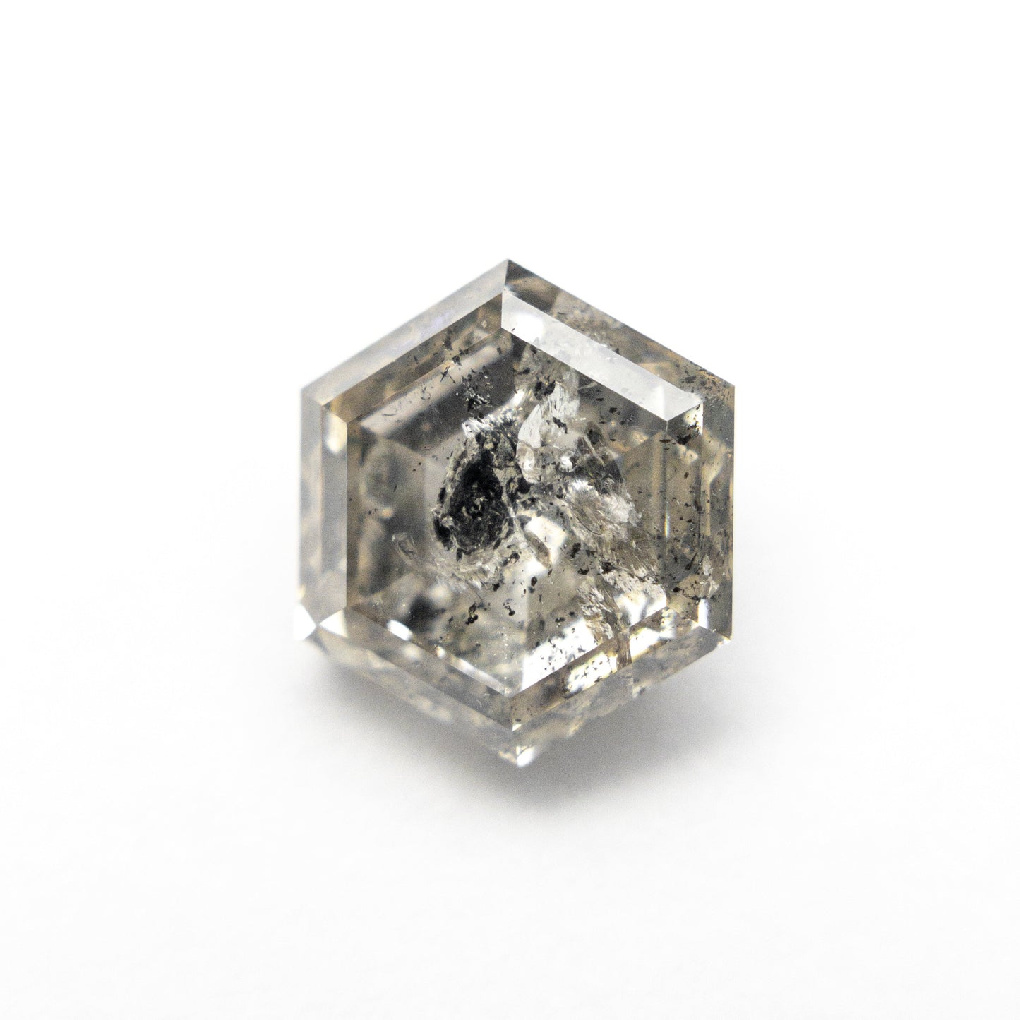 2.84ct 9.11x7.87x4.80mm ヘキサゴン ローズカット 27550-03
