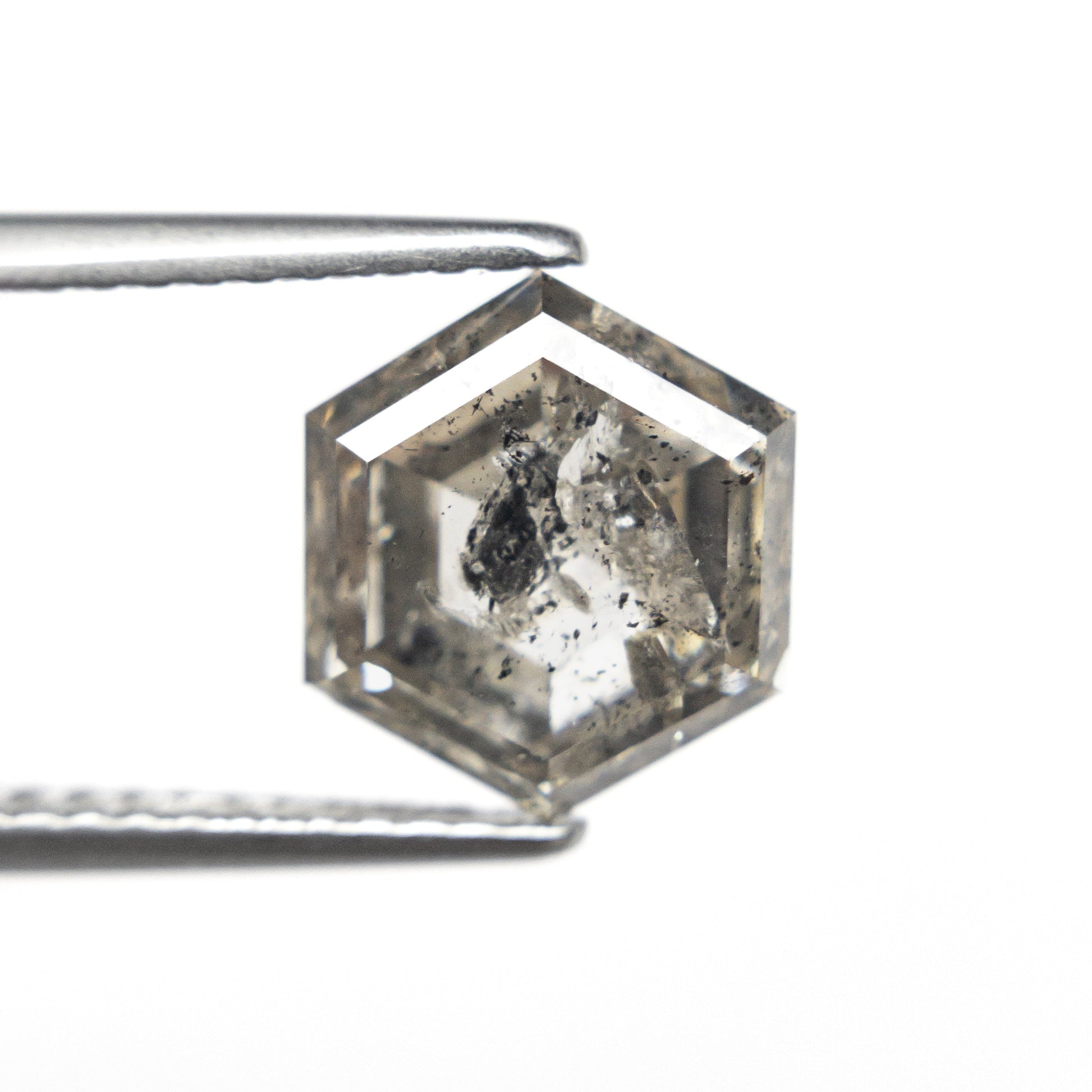 2.84ct 9.11x7.87x4.80mm ヘキサゴン ローズカット 27550-03