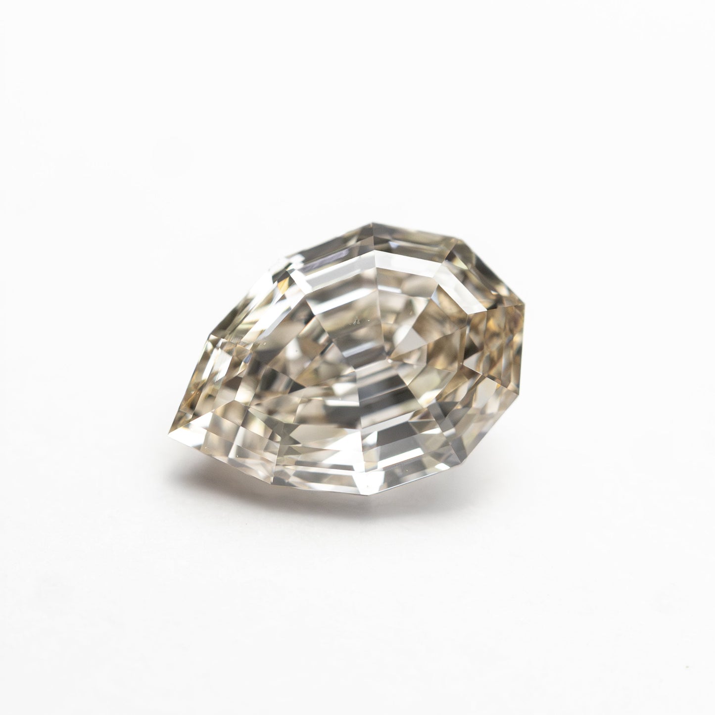 1.30ct 8.27x5.66x3.99mm SI1 Q-R Geo Pear Step Cut 🇨🇦 27579-01