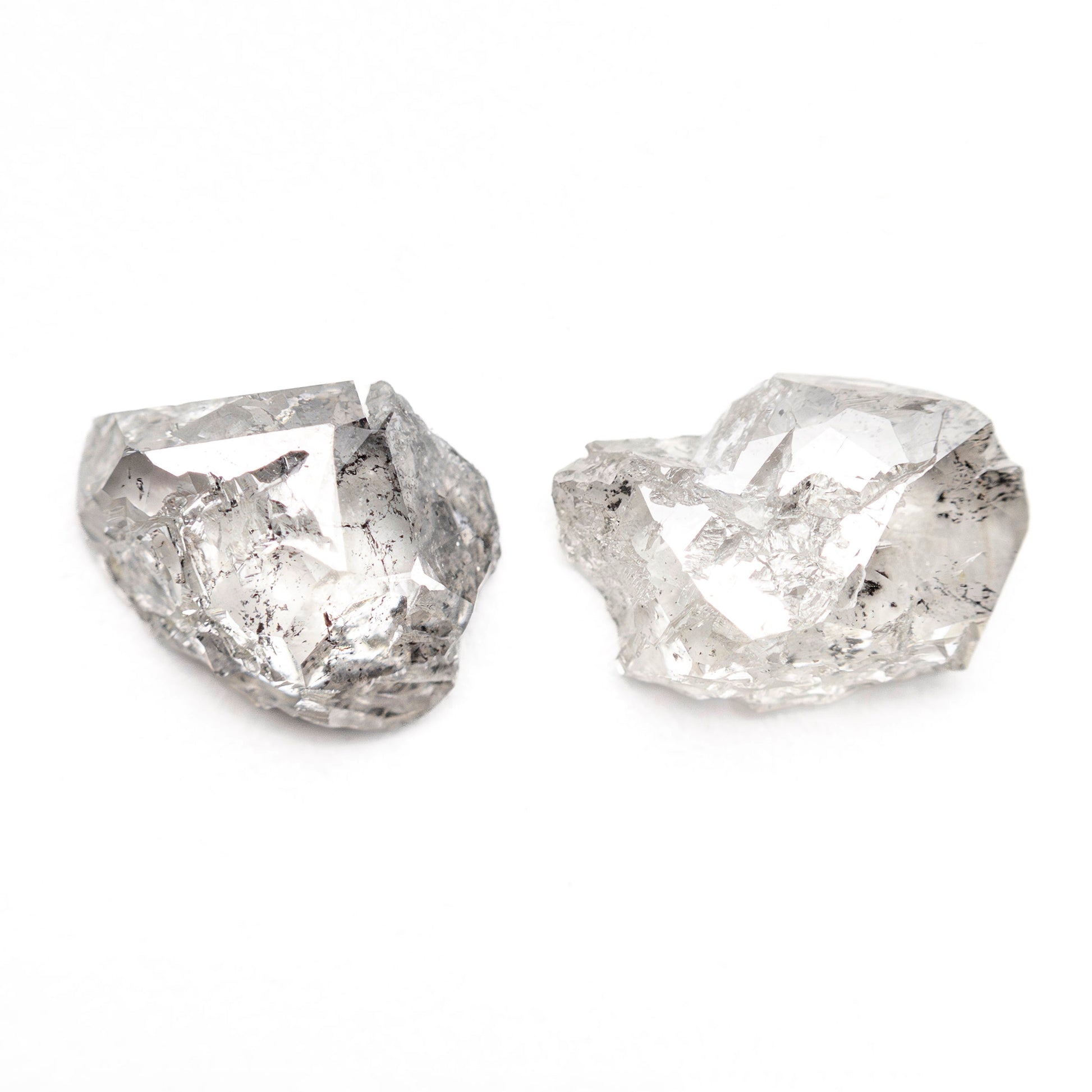2.55cttw 2pc 7.93x6.39x3.01mm 8.60x6.19x2.94mm Polished Raw Diamond Matching Pair 🇨🇦 27698-01