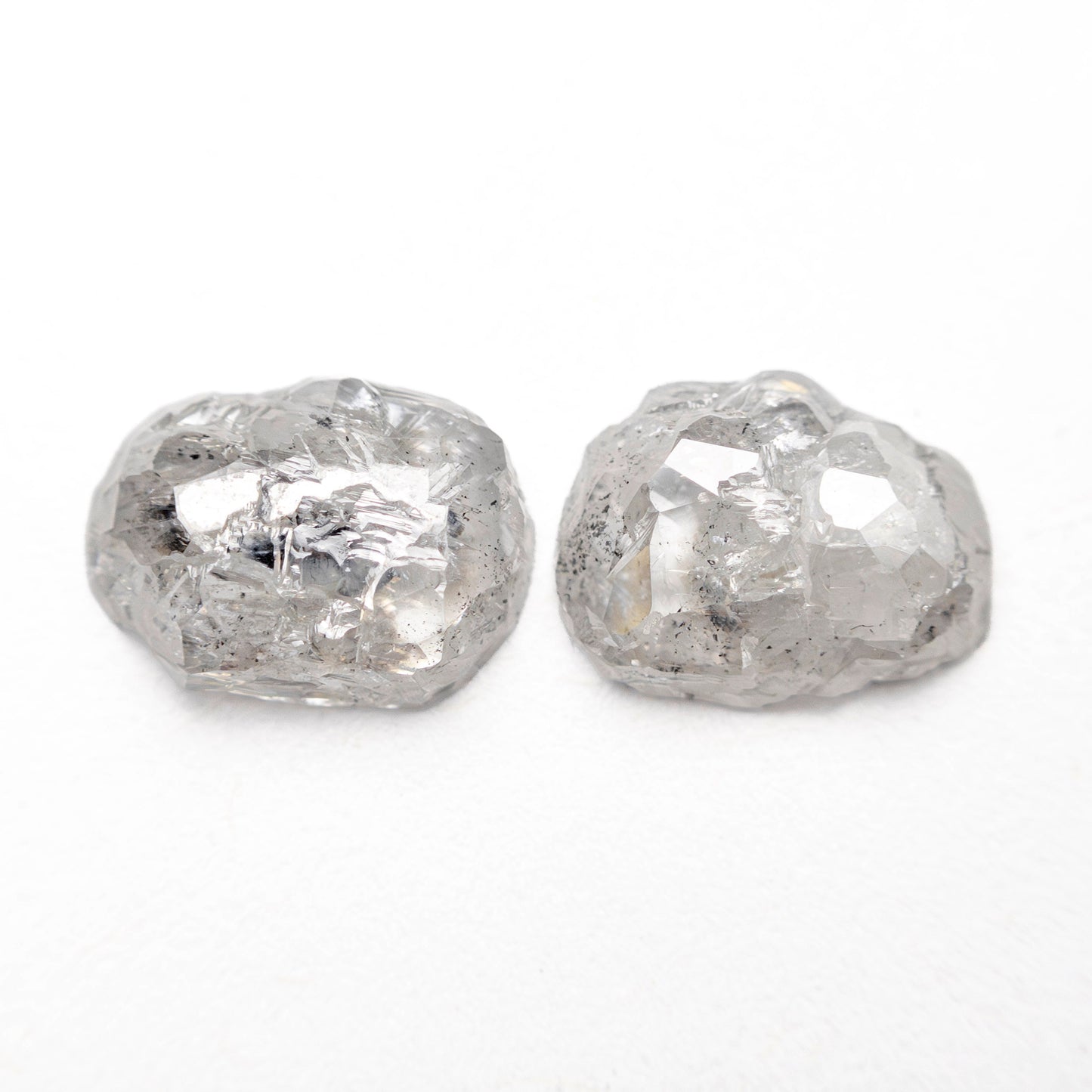 2.64cttw 2pc 8.43x6.30x2.70mm 8.28x6.45x2.69mm Polished Raw Diamond Matching Pair 🇨🇦 27704-01