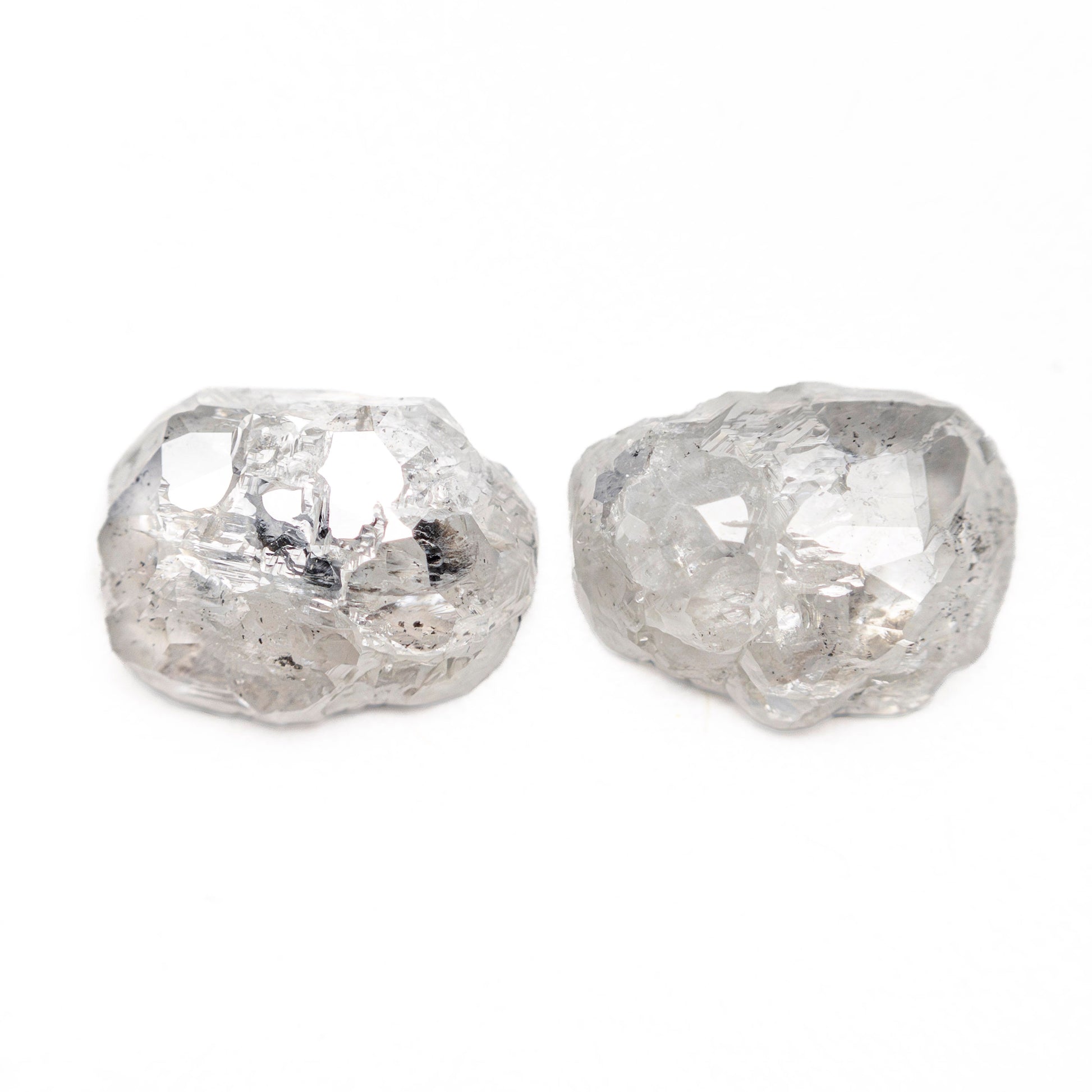 2.64cttw 2pc 8.43x6.30x2.70mm 8.28x6.45x2.69mm Polished Raw Diamond Matching Pair 🇨🇦 27704-01
