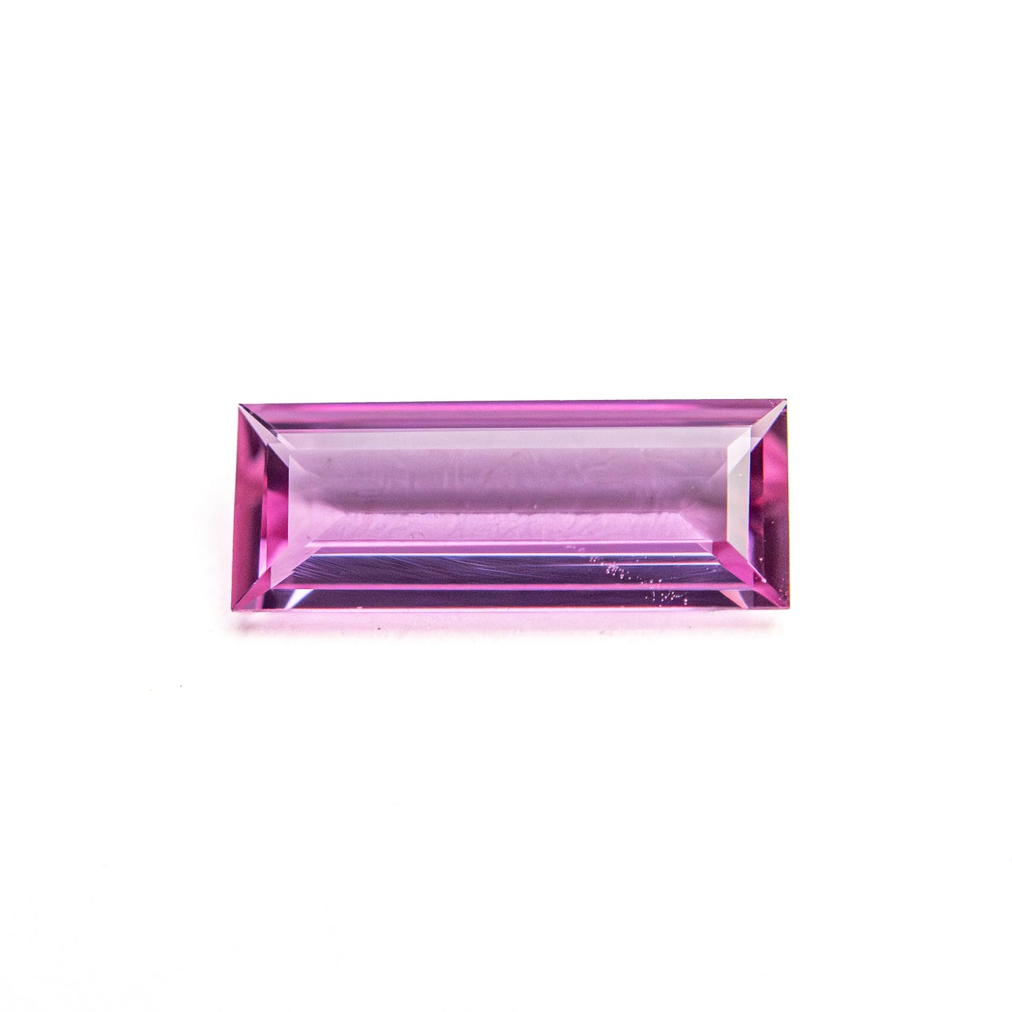 0.66ct 9.07x3.53x1.68mm バゲットステップカットサファイア 27721-10