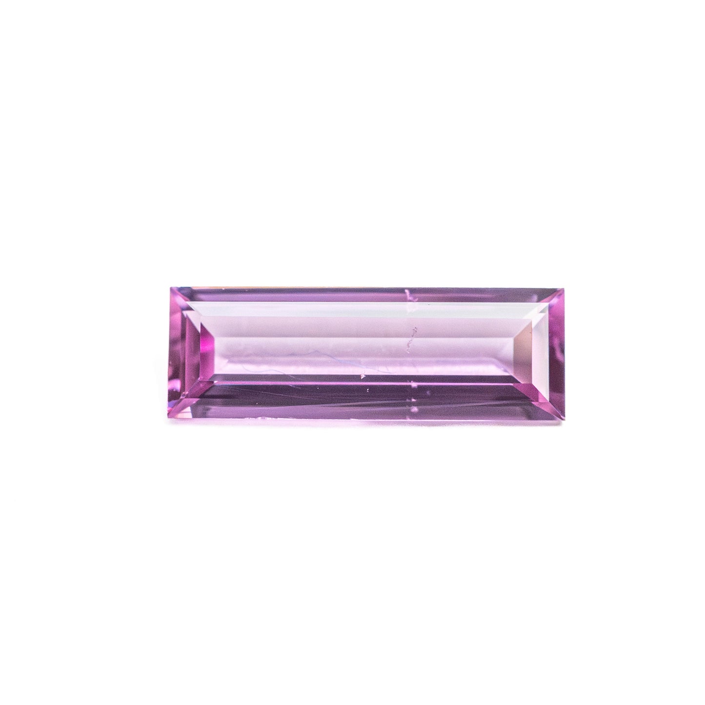 0.56ct 9.04x3.04x1.68mm バゲットステップカットサファイア 27721-11
