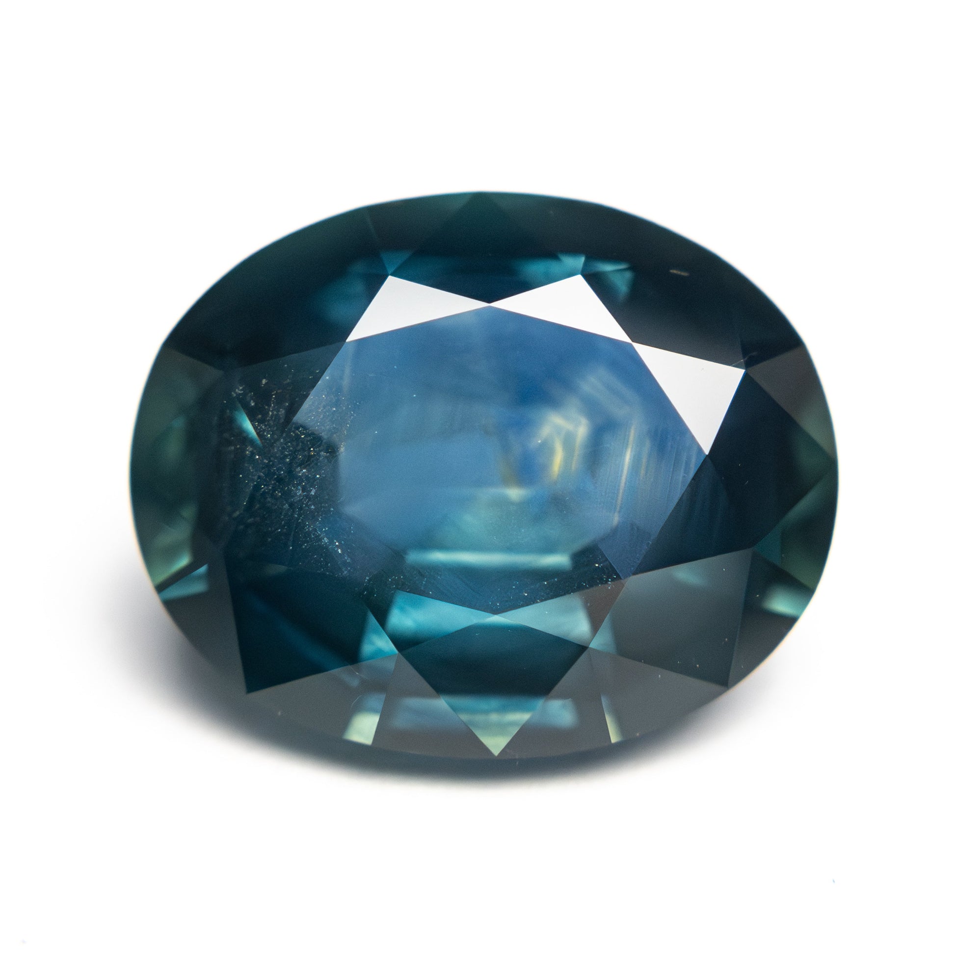 6.72ct 12.72x10.23x5.82mm オーバルダブルカットサファイア 27738-01