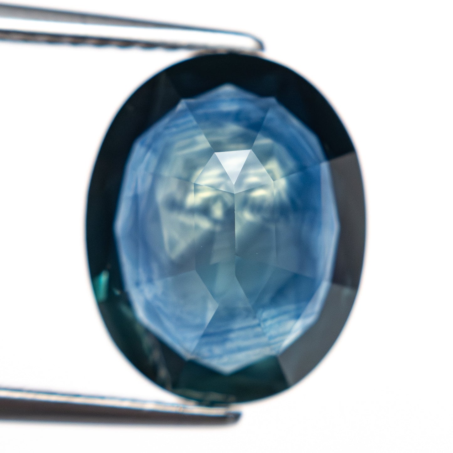 6.72ct 12.72x10.23x5.82mm オーバルダブルカットサファイア 27738-01