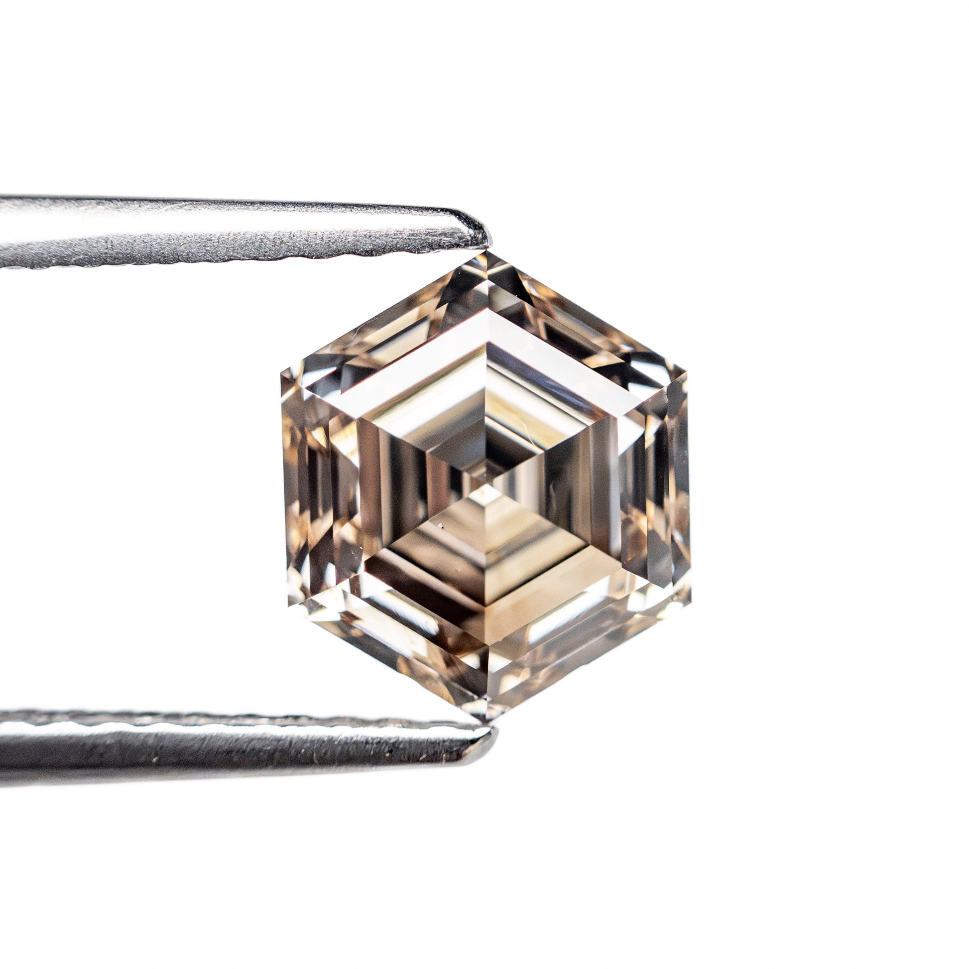 1.88ct 8.11x6.91x4.73mm SI1 C5 ヘキサゴン ステップカット 27905-06