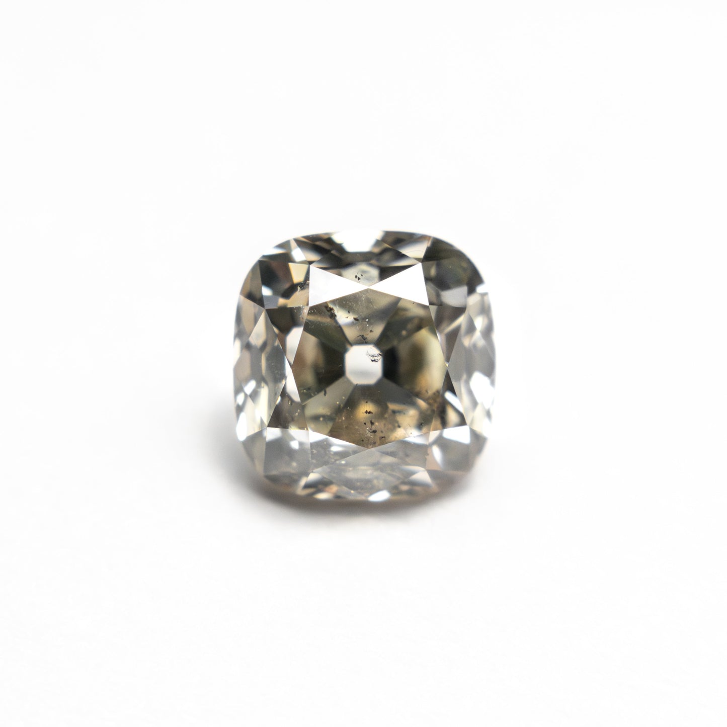 1.39ct 6.41x6.29x4.28mm I1 S-T モダンアンティーク オールドマインカット 🇨🇦 27918-01