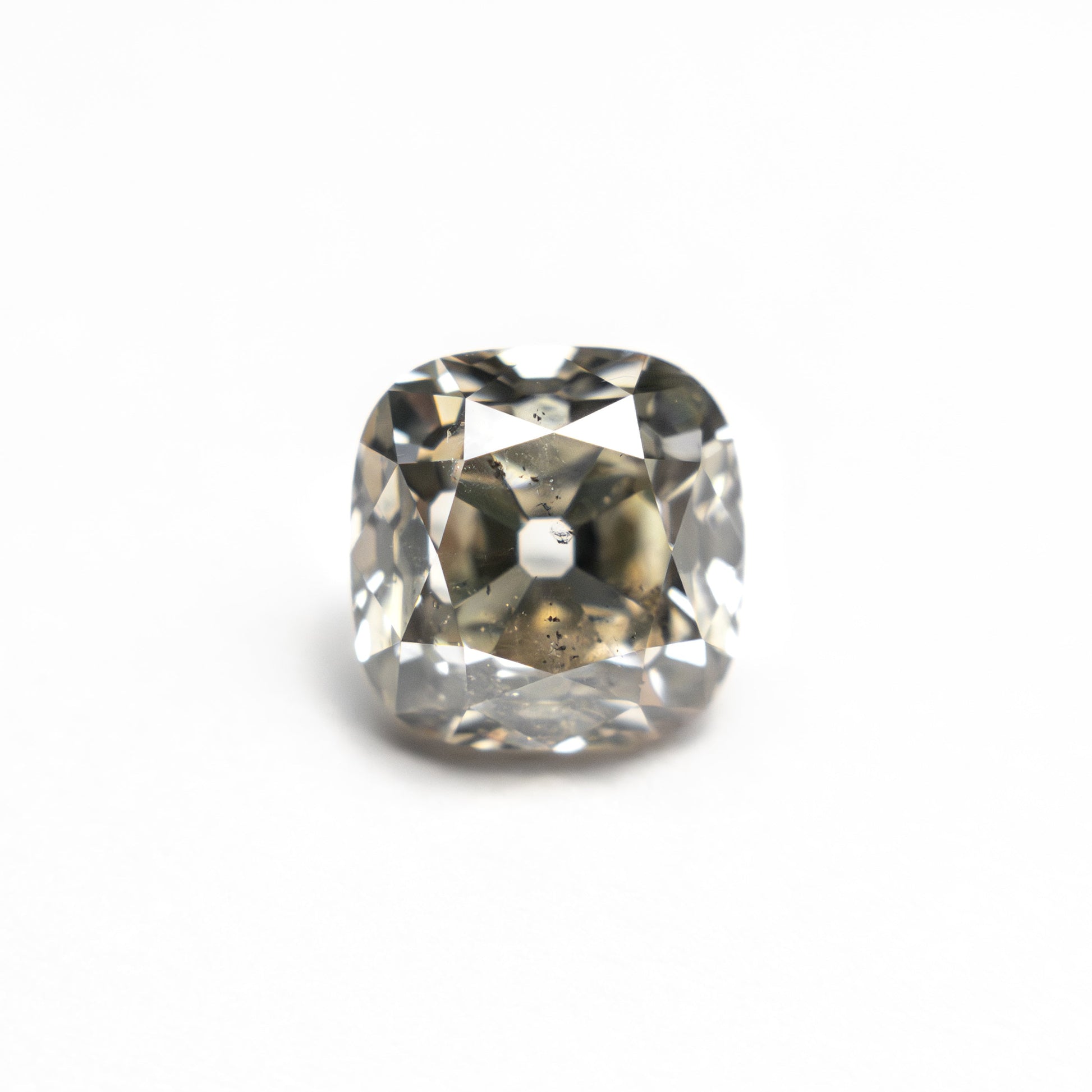 1.39ct 6.41x6.29x4.28mm I1 S-T モダンアンティーク オールドマインカット 🇨🇦 27918-01