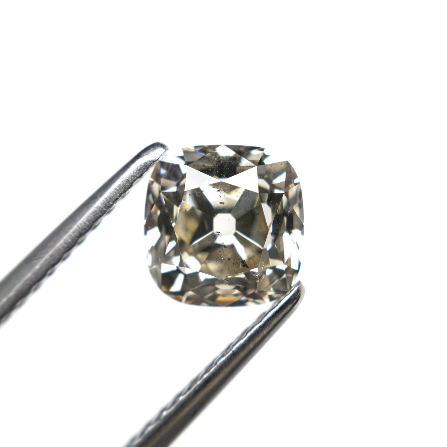 1.39ct 6.41x6.29x4.28mm I1 S-T モダンアンティーク オールドマインカット 🇨🇦 27918-01