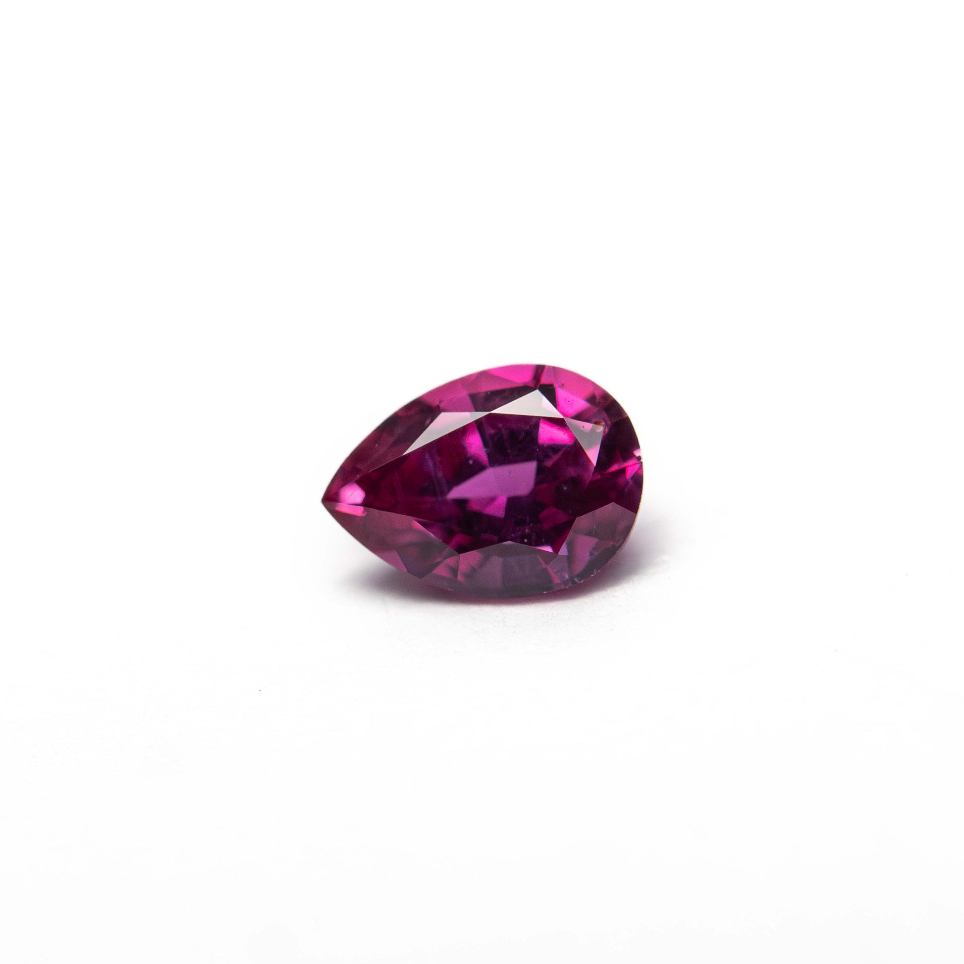 0.46ct 5.55x4.01x2.82mm ペアブリリアント サファイア 27956-16