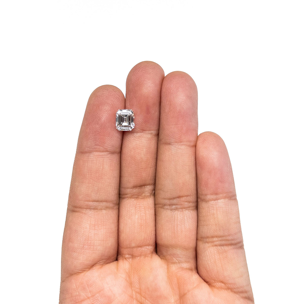 2.01ct 7.88x6.86x4.30mm GIA VS2 K カットコーナー レクタングルステップカット 28036-01