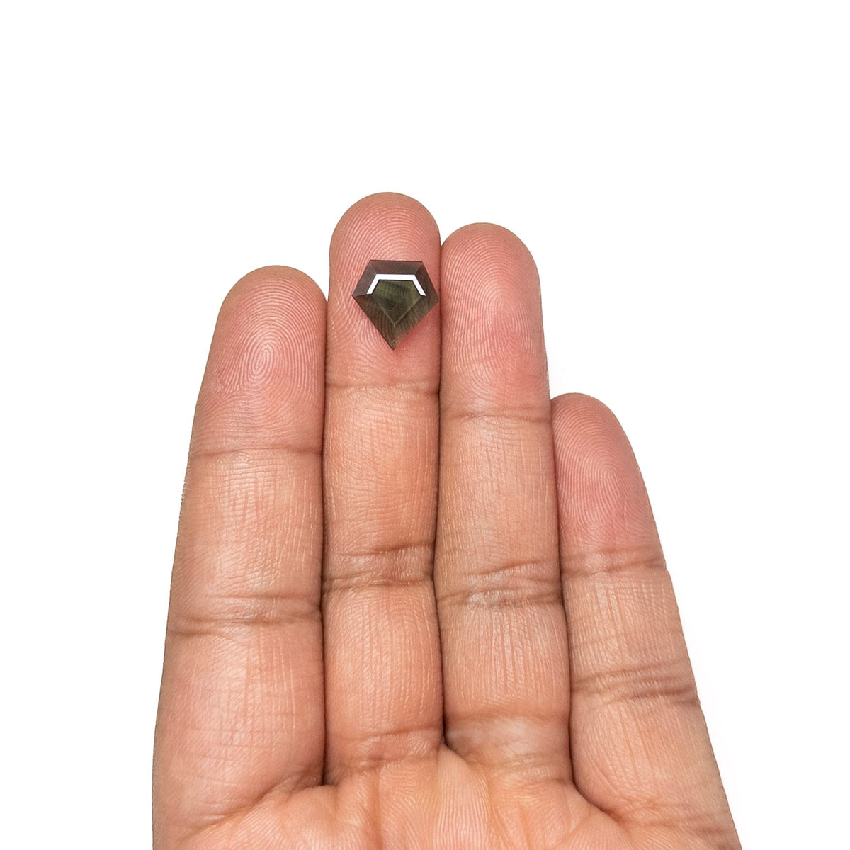 2.58ct 11.52x11.40x2.11mm Shield Rosecut Sapphire 28298-01