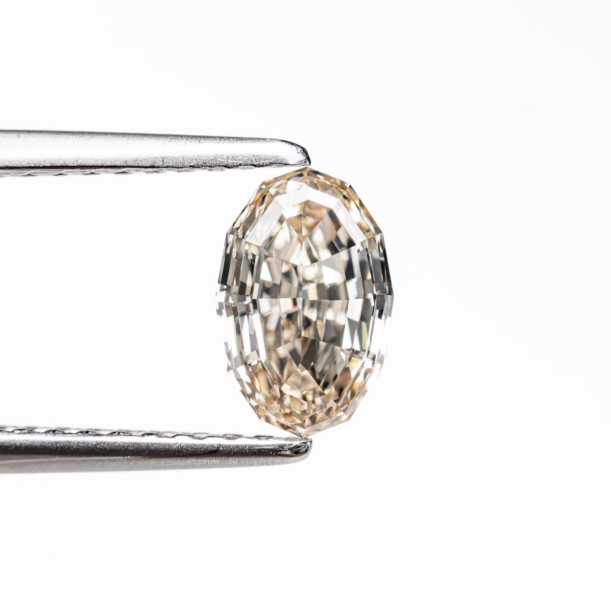 1.01ct 7.34x4.83x3.41mm SI1 M-N Geo Oval Step Cut 🇨🇦 28324-29