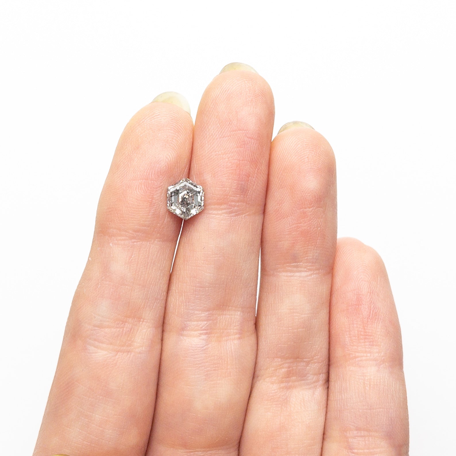 1.32ct 7.10x6.09x4.21mm ヘキサゴンステップカット 🇨🇦 26922-01