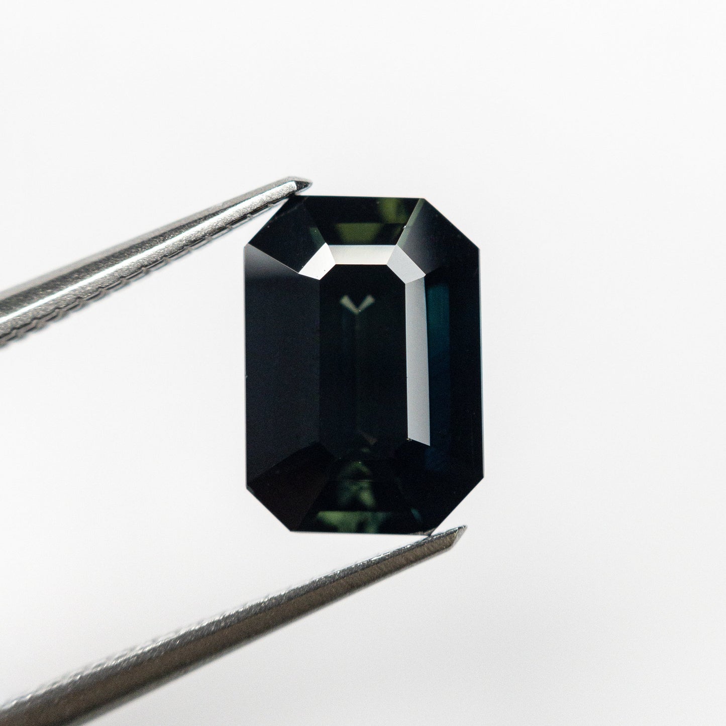 2.18ct 8.76x6.18x4.24mm カット コーナー レクタングル ステップ カット サファイア 20673-06