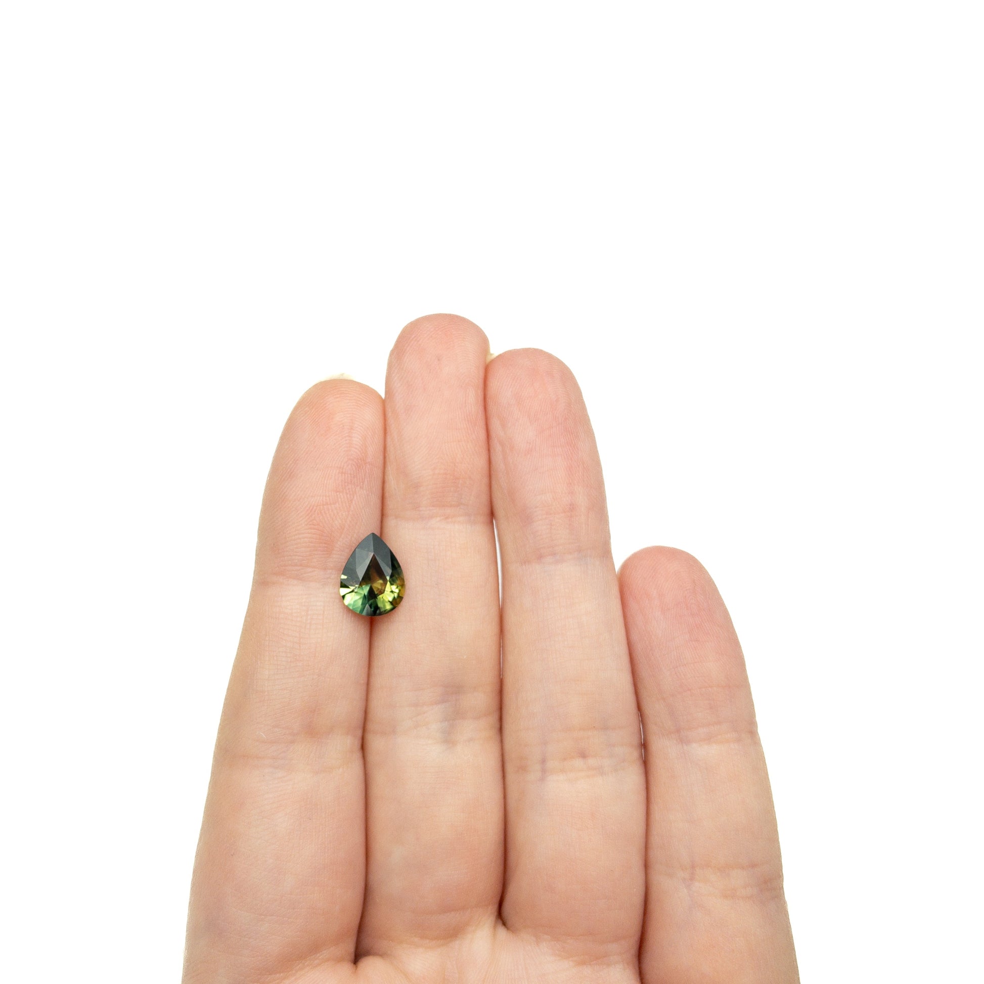 2.20カラット 10.13x7.98x4.32mm ペアシェイプ ブリリアントサファイア 27358-01